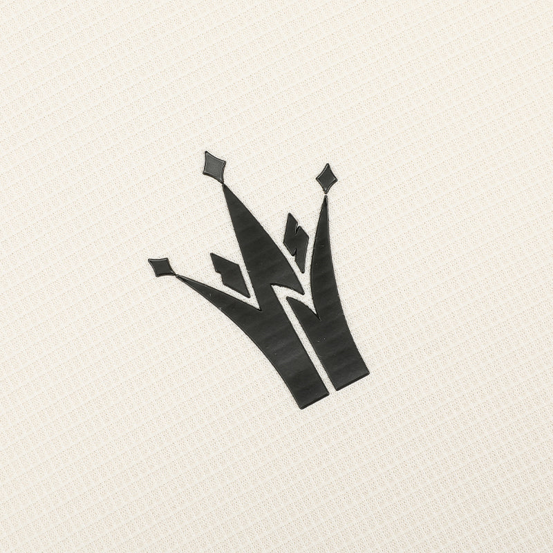 Nikola Jokić - Crown Waffle Fitness T- shirt:White - Image 3